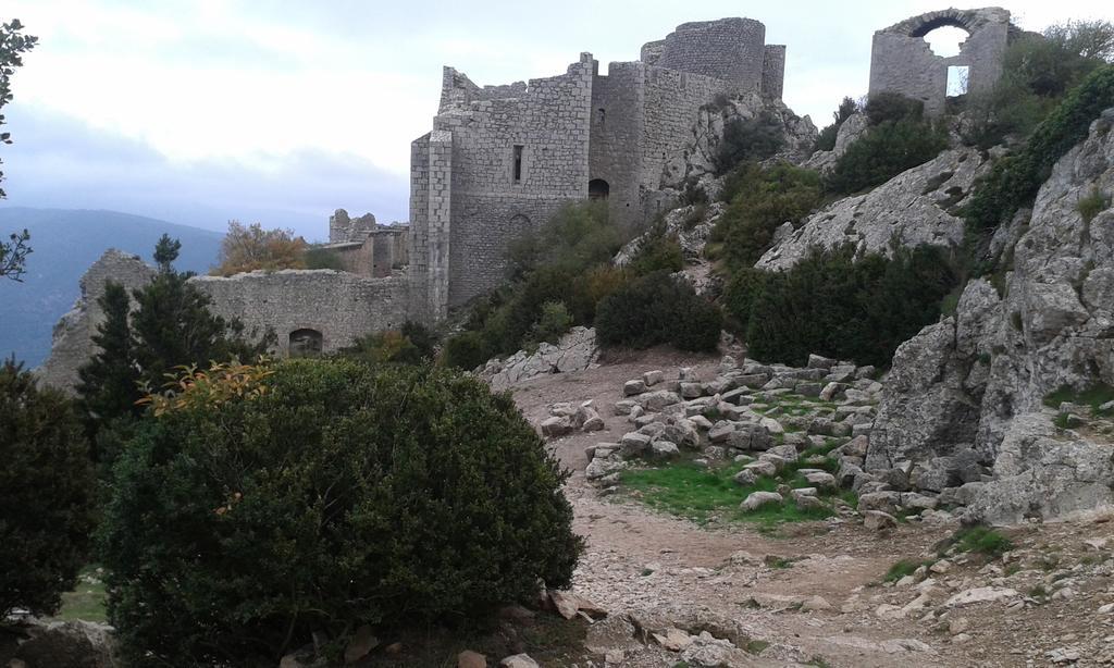 Au Paradis Cathare Fraissé-des-Corbières Dış mekan fotoğraf