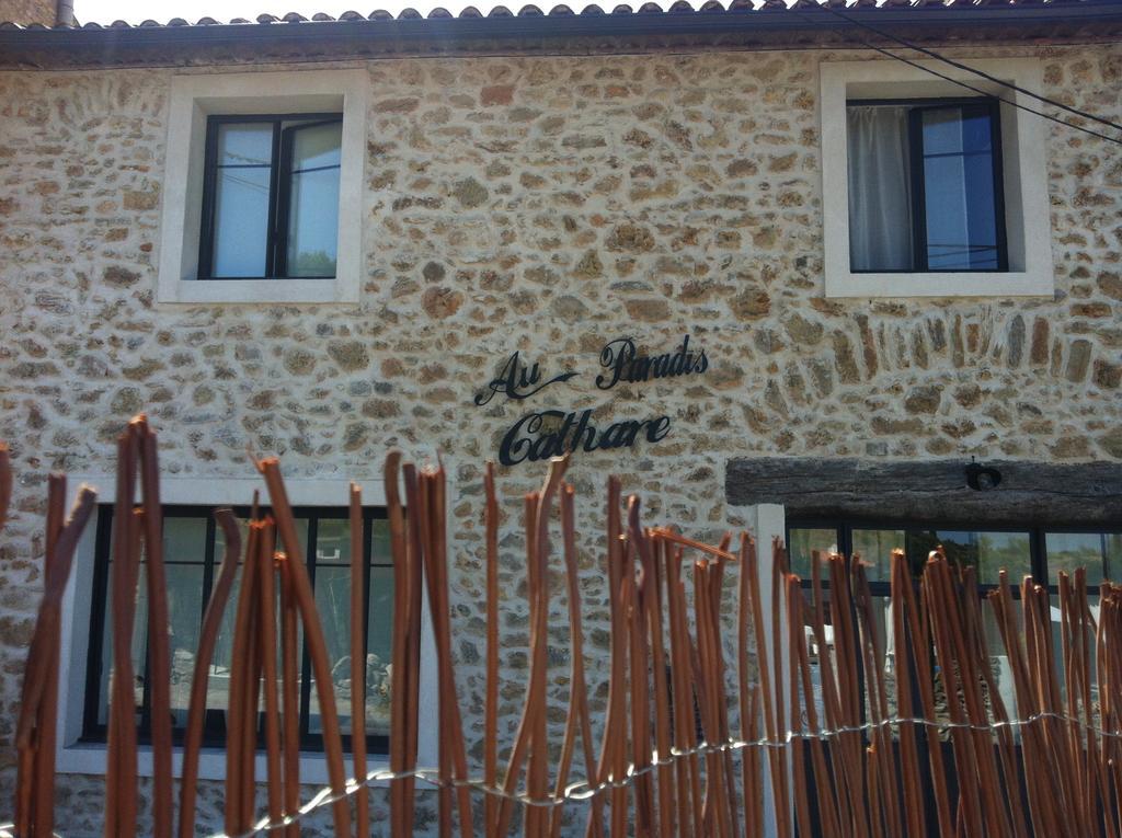 Au Paradis Cathare Fraissé-des-Corbières Dış mekan fotoğraf